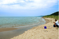 Lake Michigan beach