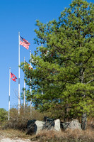 Flags on Stone Mountain