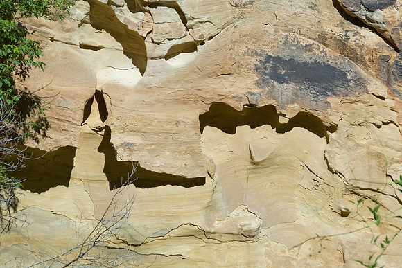 Rock Shadows of the Dinosaur National Monument