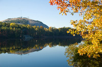 Stone Mountain fall reflection